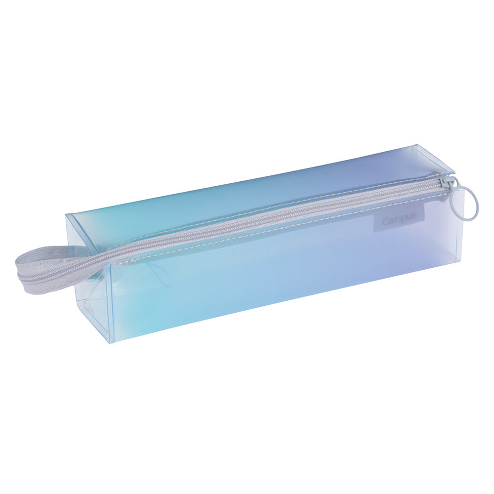KOKUYO Campus Positive & Relax C2 Clear Pencase Midnight Blue