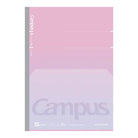 KOKUYO Campus Positive & Relax Flat Notebook B5 Dot Line 7mm 30-Sheets Twilight Purple