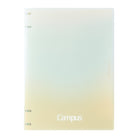 KOKUYO Campus Positive & Relax 4-Hole Binder Notebook B5 40-Sheets Sun Yellow