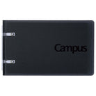 KOKUYO Campus 2x2 Ring Binder Notebook A7 60-Sheets Black