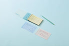 KOKUYO Campus Color Loose Leaf A7 Line 6mm 75-Sheets (25-Sheets x 3 Colors)