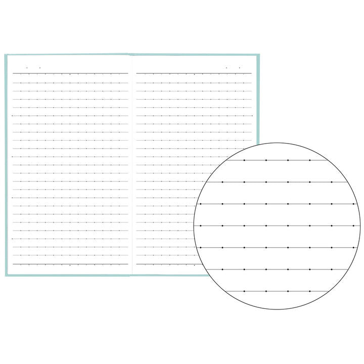 KOKUYO Campus Pocketable Notebook Dot Line 6mm 40-Sheets Black