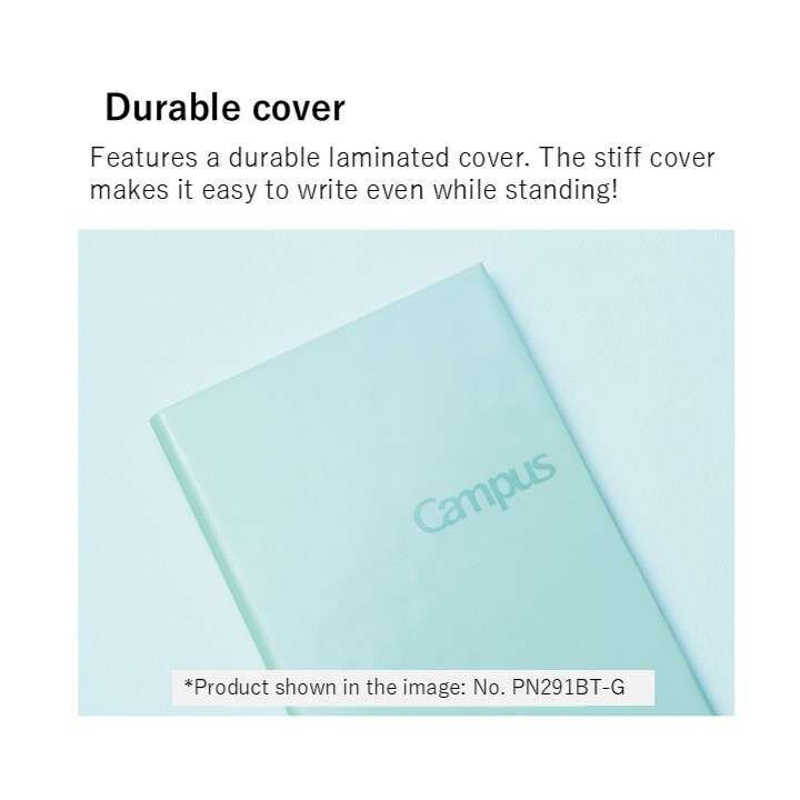 KOKUYO Campus Pocketable Notebook Dot Line 6mm 40-Sheets Black