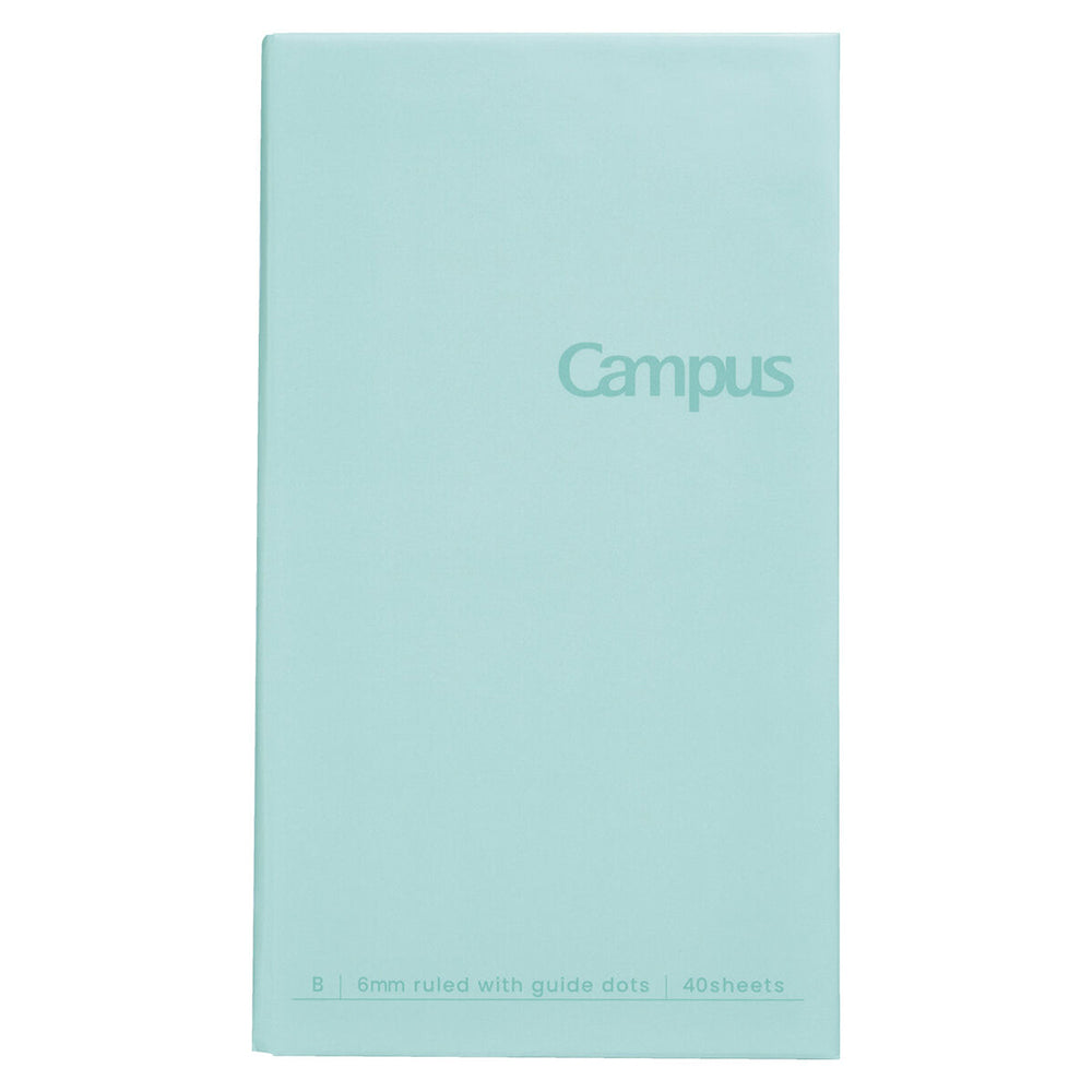 KOKUYO Campus Pocketable Notebook Dot Line 6mm 40-Sheets Green