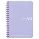 KOKUYO Campus Soft Ring Notebook A6 Dot Line 6mm 50-Sheets Purple