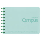 KOKUYO Campus Soft Ring Notebook A7 Dot Line 6mm 50-Sheets Green