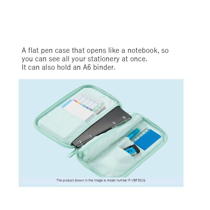 KOKUYO Campus Notebook-Style Pen Case Black