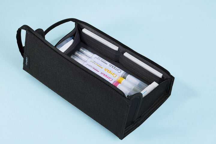 KOKUYO Campus a-tray-like Pen Case Black