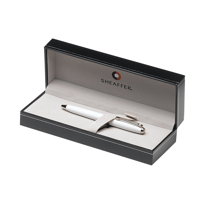 SHEAFFER Prelude Mini 9805 Gloss White Nickel Trim Ballpoint Pen