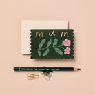 WANDERLUST PAPER CO Mini Card Wildflower Mum