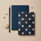 WANDERLUST PAPER CO Greeting Card Navy Stars Magical Birthday