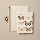 WANDERLUST PAPER CO Greeting Card Butterfly My Beautiful Mum