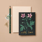 WANDERLUST PAPER CO Greeting Card Geranium With Love