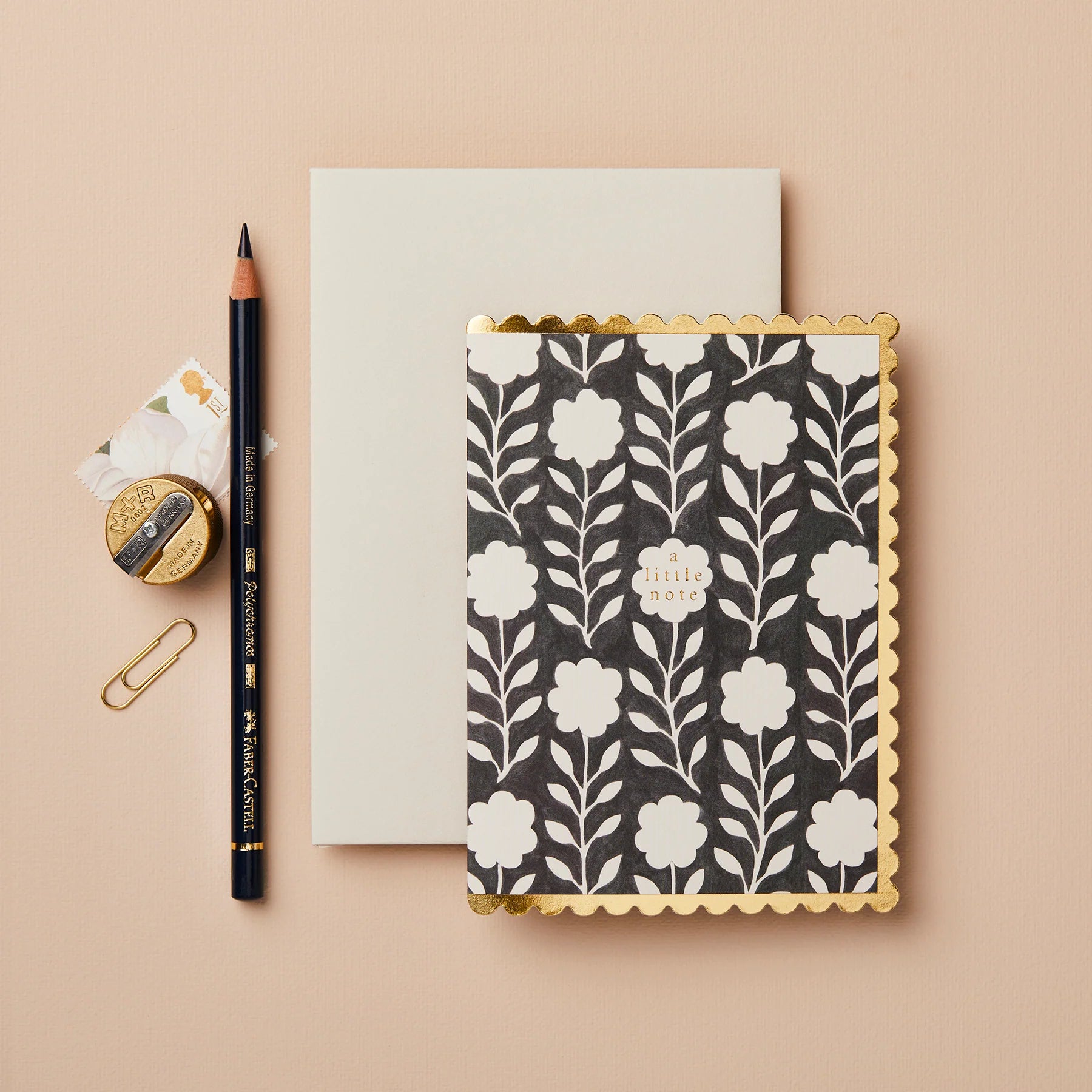 WANDERLUST PAPER CO Greeting Card Ink Flora A Little Note