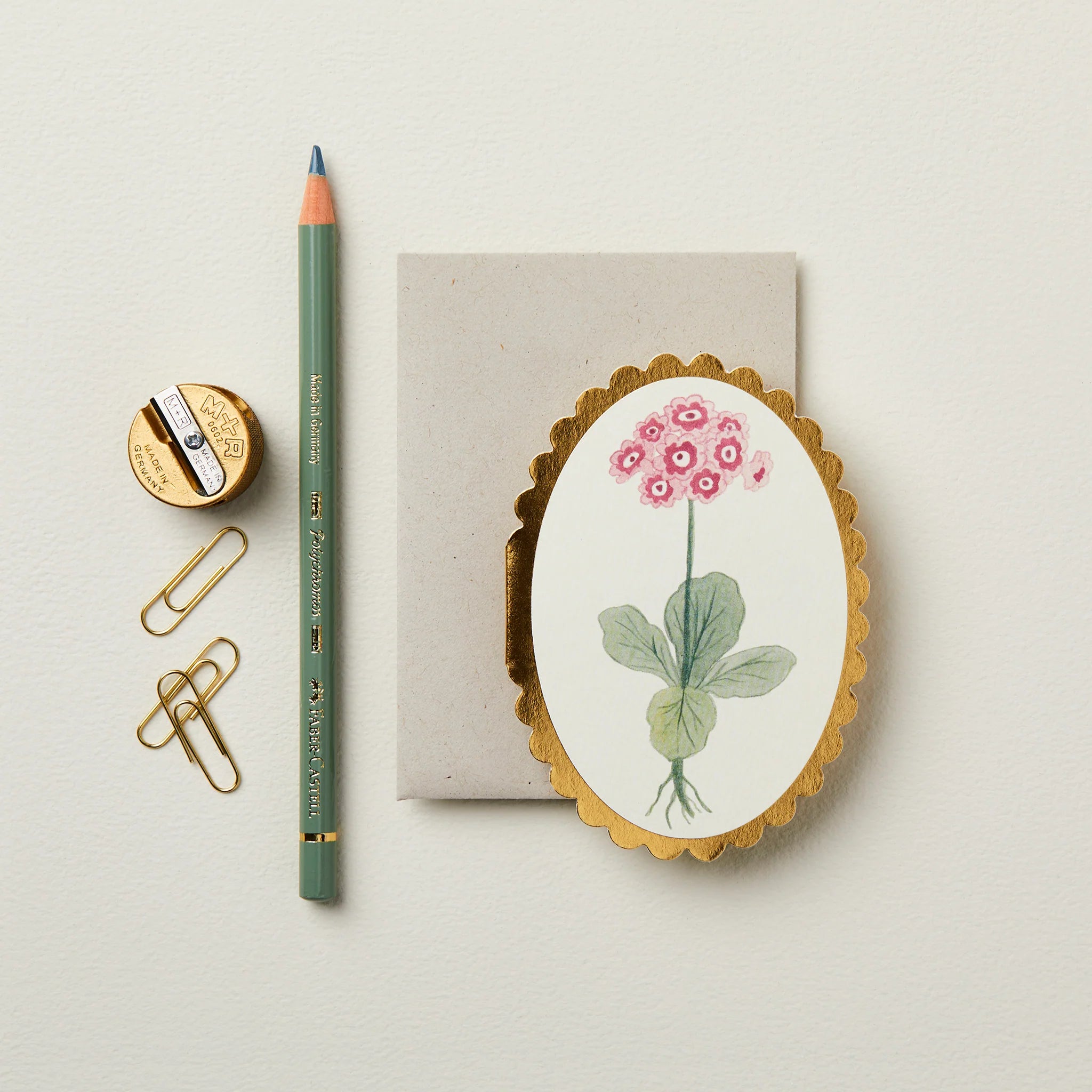 WANDERLUST PAPER CO Mini Card Auricula