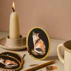 WANDERLUST PAPER CO Mini Card Calico Cat