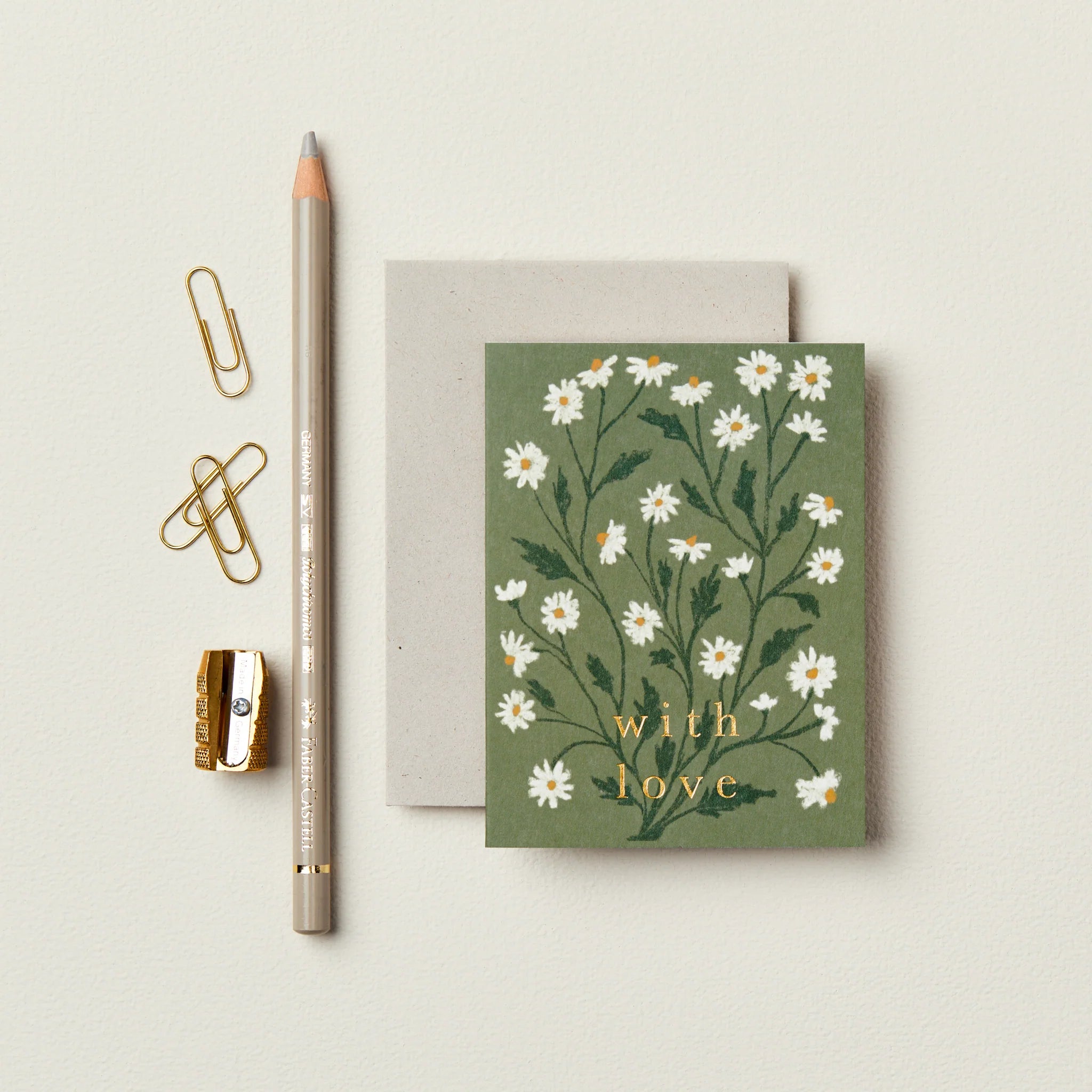 WANDERLUST PAPER CO Mini Card Daisy