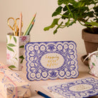 WANDERLUST PAPER CO Greeting Card Lace Happily Ever After