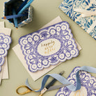WANDERLUST PAPER CO Greeting Card Lace Happily Ever After