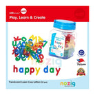 NOZIG EDX Translucent Lower Case Mini Jar Set of 52