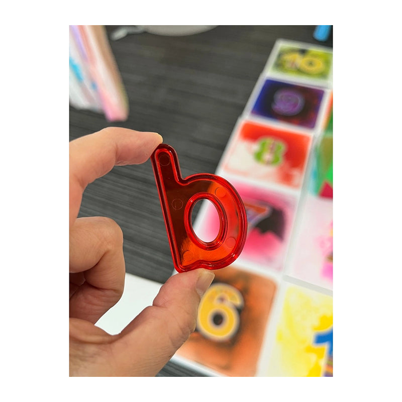 NOZIG EDX Translucent Lower Case Mini Jar Set of 52