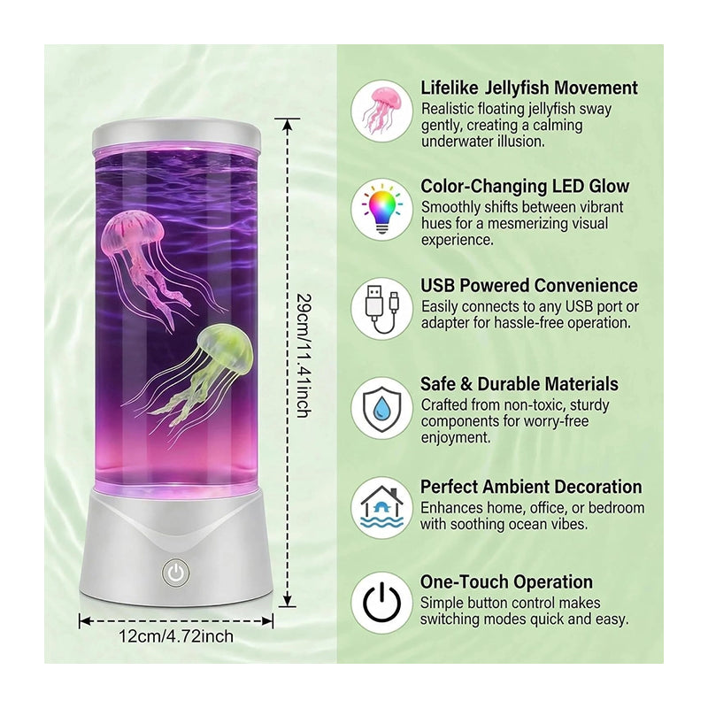 NOZIG Jelly Fish Water Tube Lamp