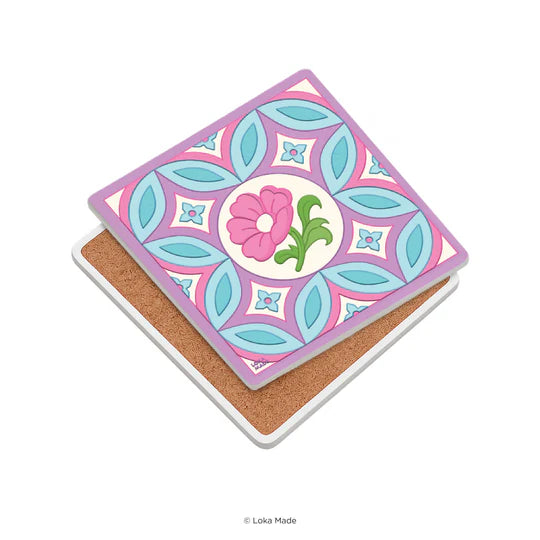 LOKAMADE Tales of Tiles Mosaic Coaster Petal Whirl