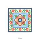 LOKAMADE Tales of Tiles Mosaic Coaster Morning Bloom