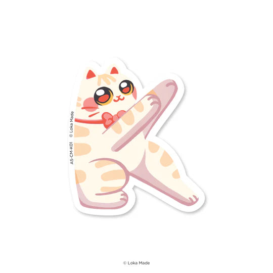 LOKAMADE Comeow Waterproof Sticker K