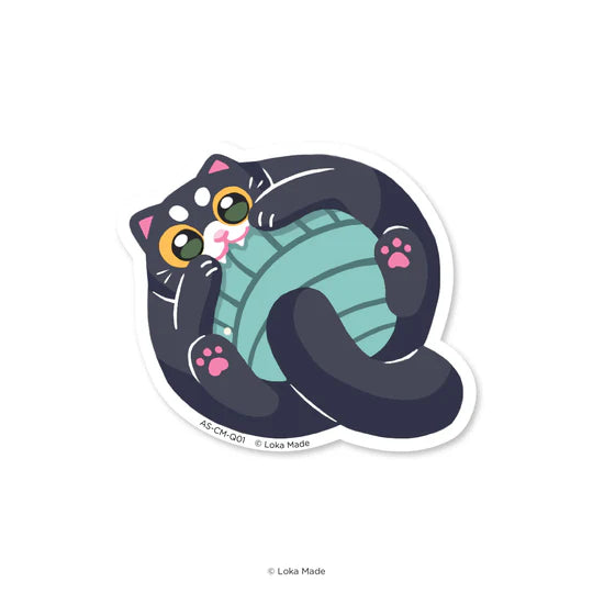 LOKAMADE Comeow Waterproof Sticker Q