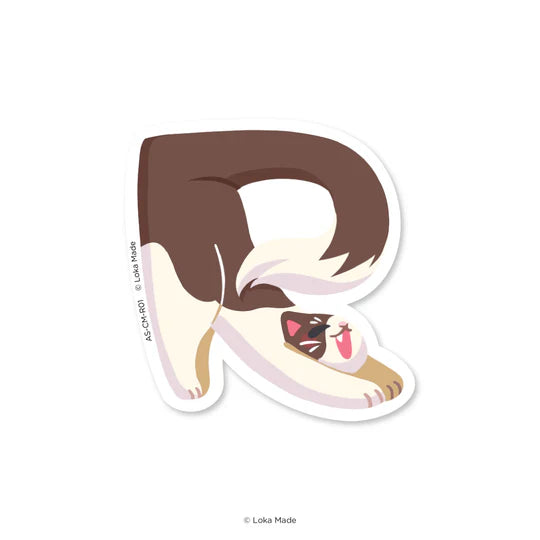 LOKAMADE Comeow Waterproof Sticker R