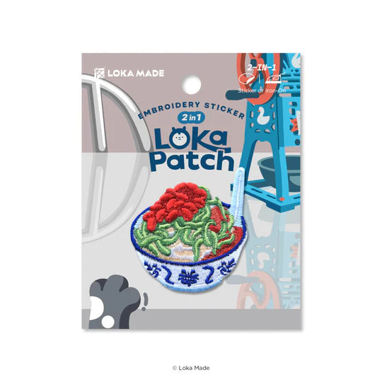 LOKAMADE Loka Patch Embroidery Sticker Cendol