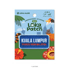 LOKAMADE Loka Patch Embroidery Sticker Kuala Lumpur Road Signage