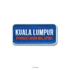 LOKAMADE Loka Patch Embroidery Sticker Kuala Lumpur Road Signage
