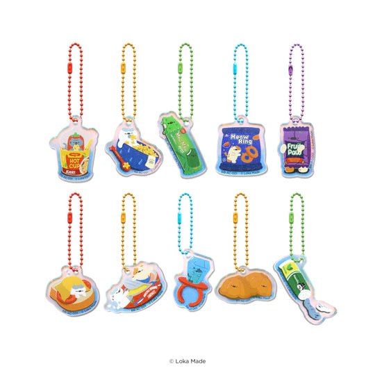 LOKAMADE Meowmart Acrylic Charm Set A Blind Bag
