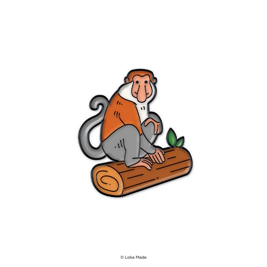 LOKAMADE Loka Pin Proboscis Monkey