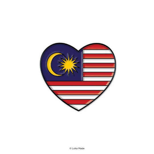 LOKAMADE Loka Pin Malaysia Flag