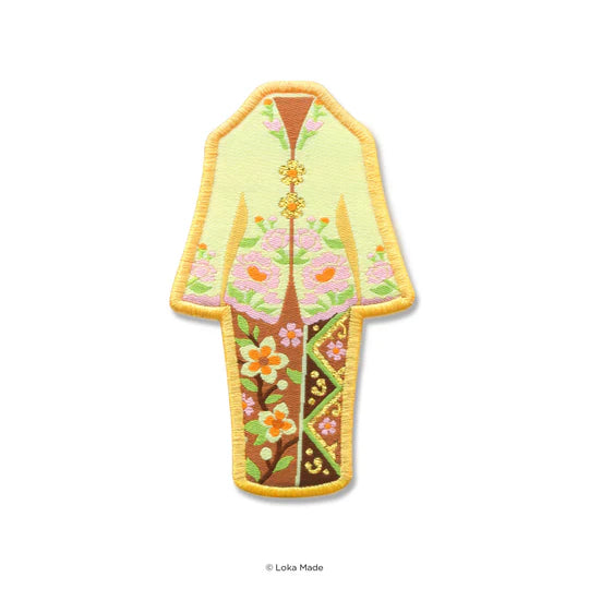 LOKAMADE Kebaya Nyonya Embroidery Magnet Sri Suria