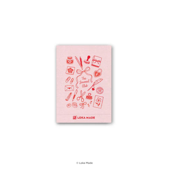 LOKAMADE Small Stamp Book The Journal Club