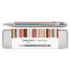 CARAN D'ACHE 849 Ball Pen x Paul Smith 5Ed Silver