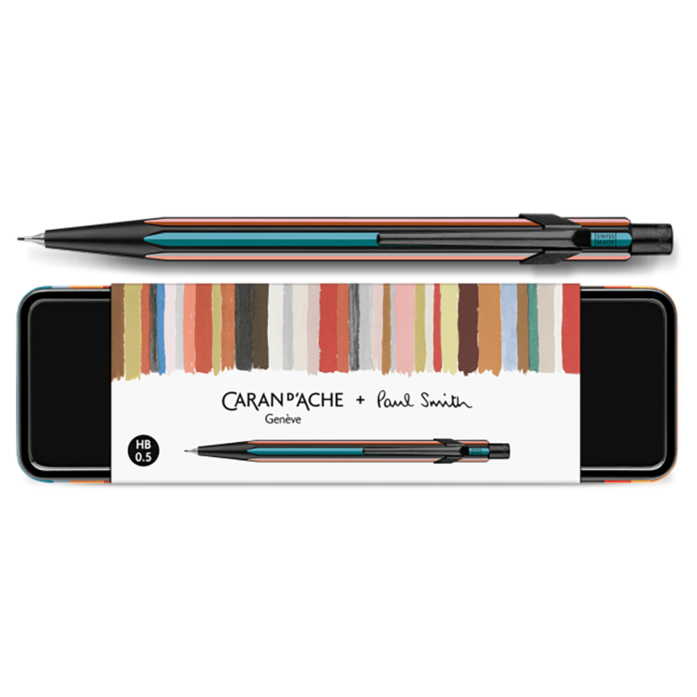CARAN D'ACHE 849 Mechnical Pencil x Paul Smith 5Ed 0.5mm Black