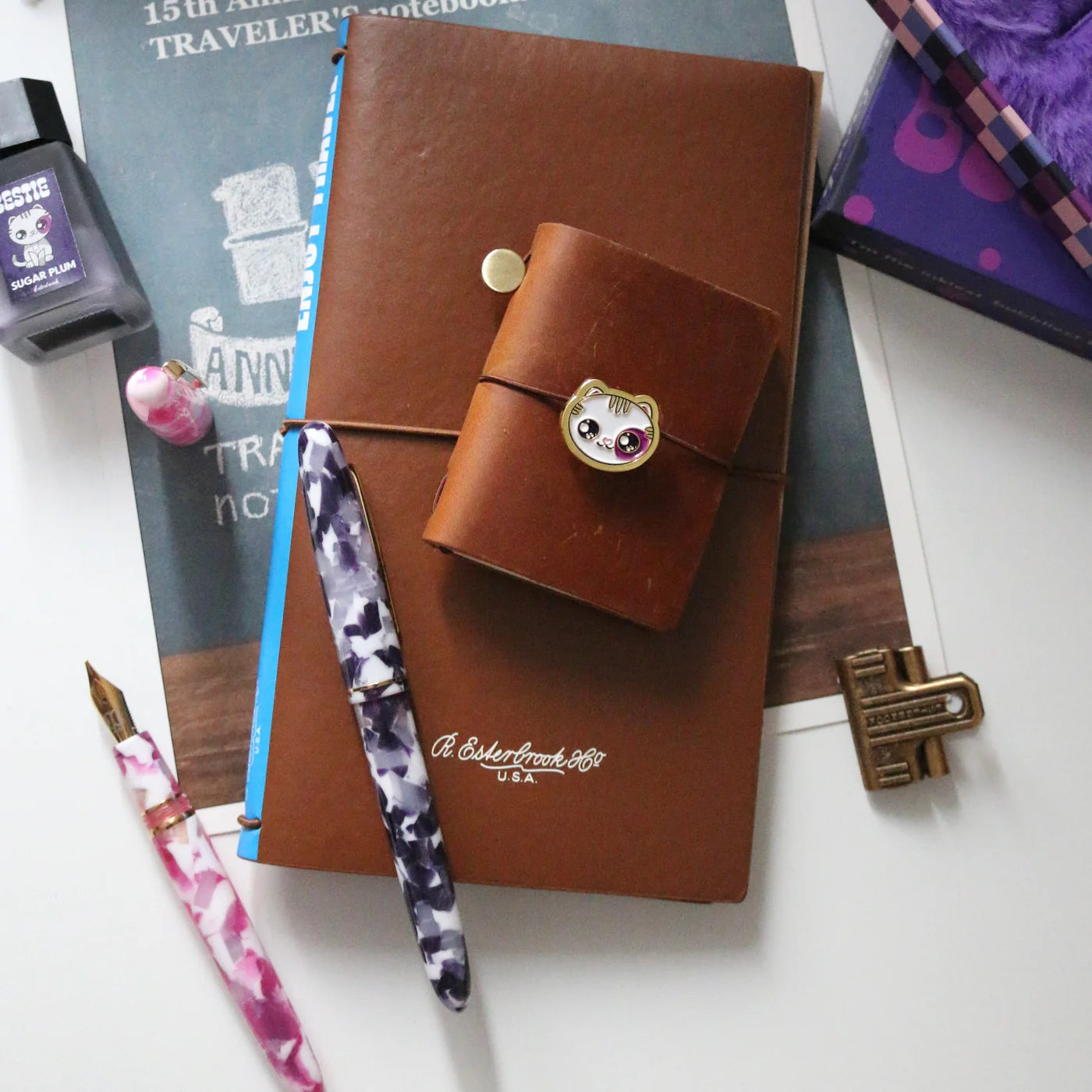 ESTERBROOK x Bestie Estie LE Fountain Pen Sugar Plum Medium