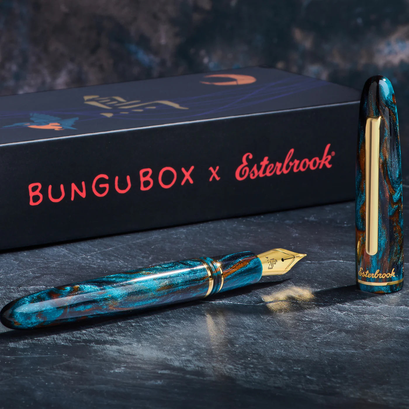 ESTERBROOK x Bungubox Kingfisher Fountain Pen Medium