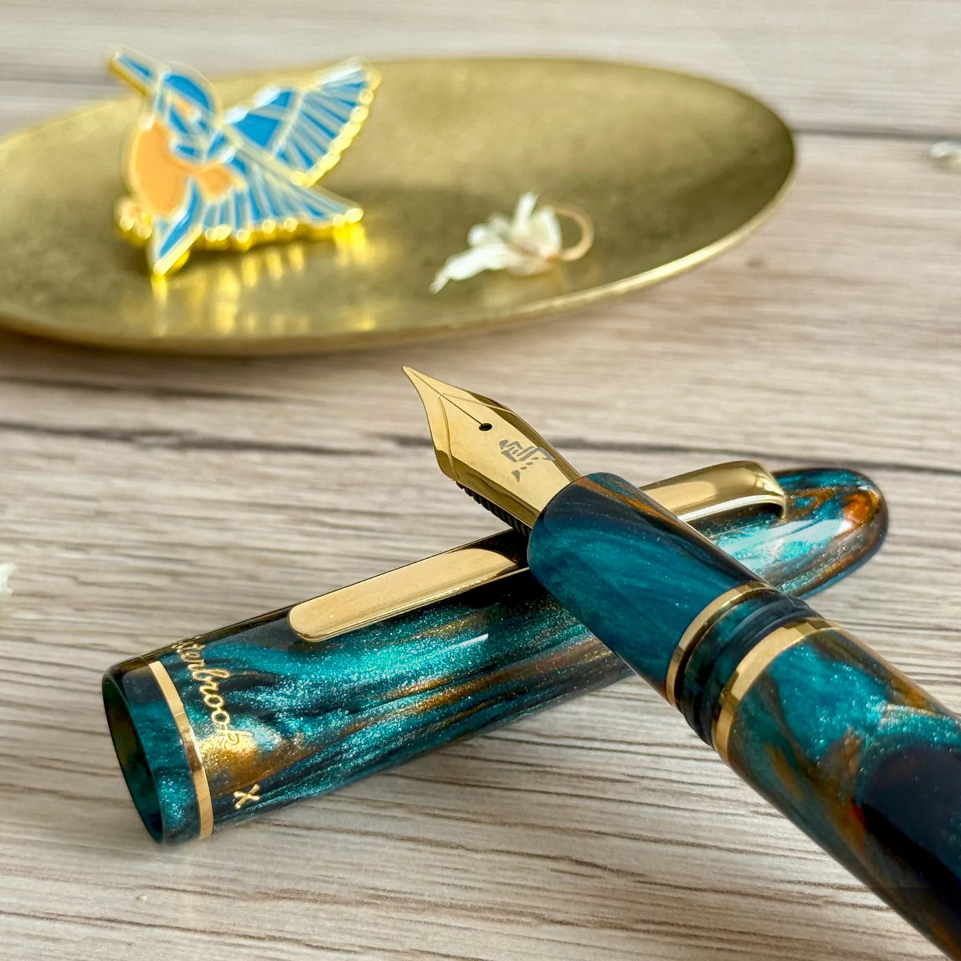 ESTERBROOK x Bungubox Kingfisher Fountain Pen Medium