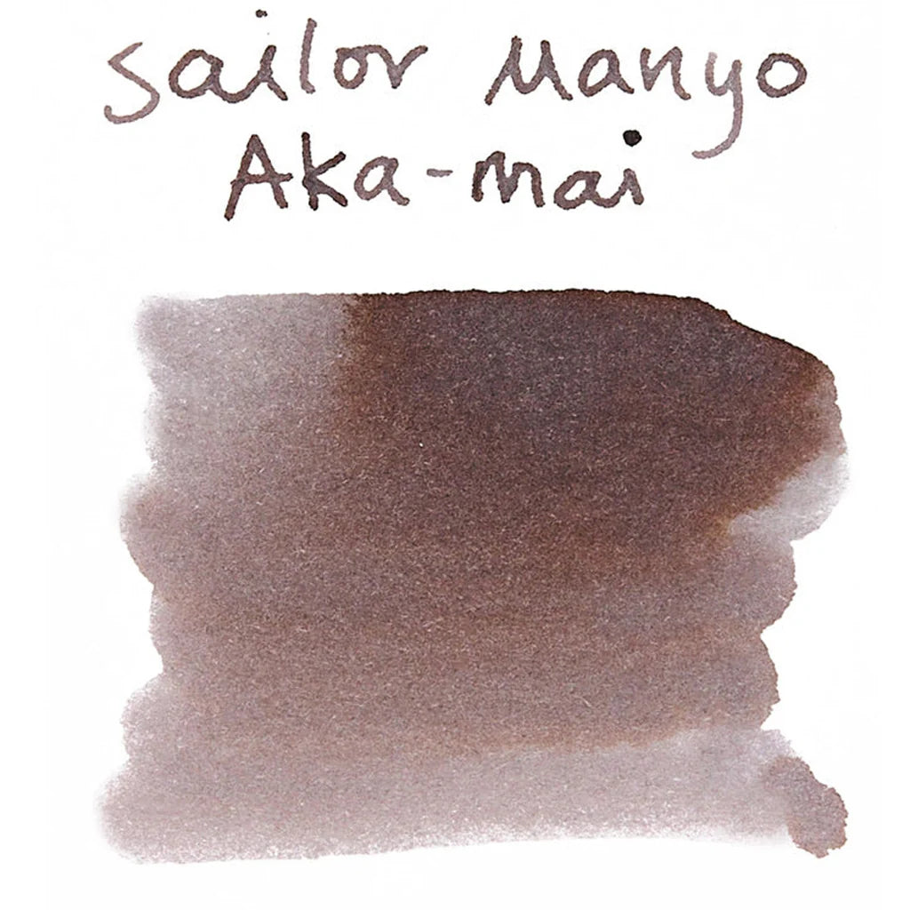 SAILOR Manyo Ink LE 50ml Aka-Mai