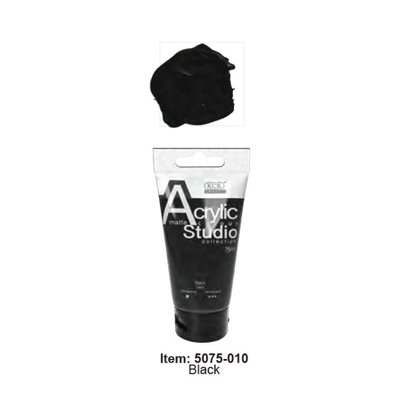 KCK Studio Acrylic 75ml / #010 Black