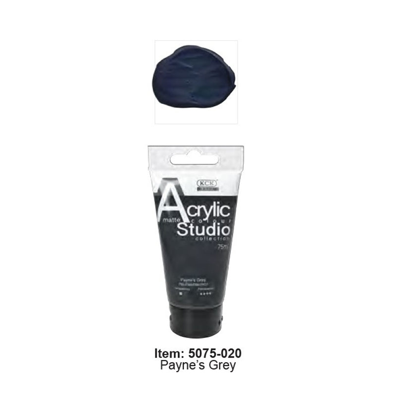 KCK Studio Acrylic 75ml / #020 Payne's Grey