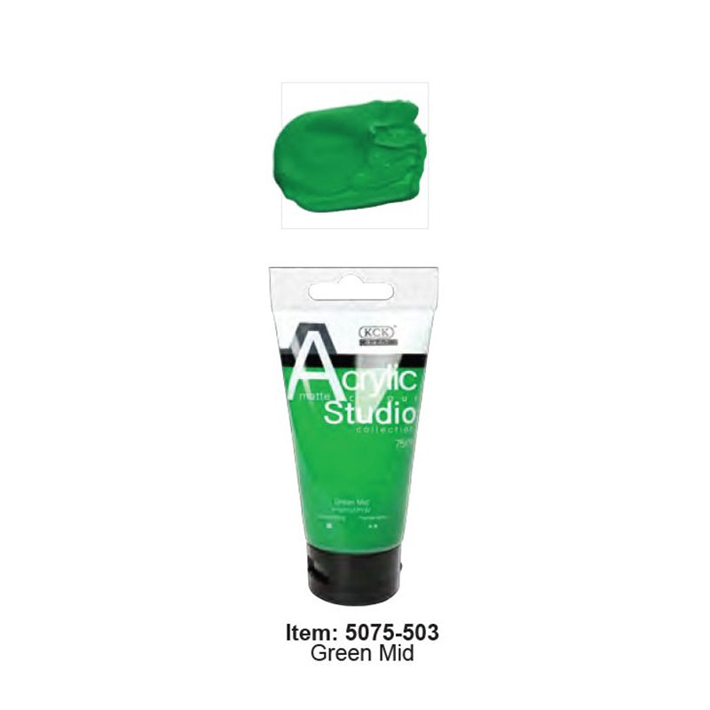 KCK Studio Acrylic 75ml / #503 Green Mid