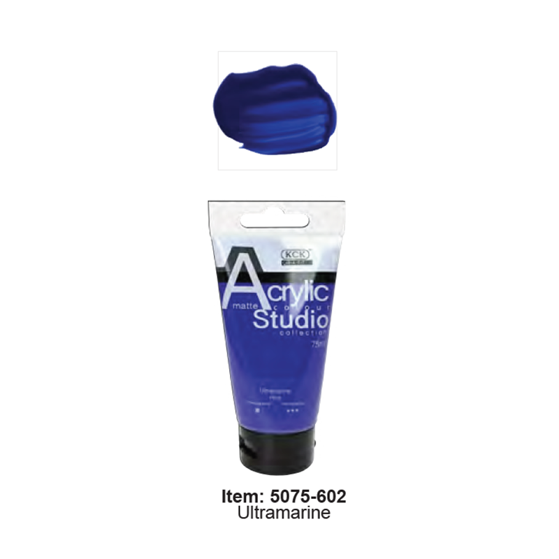 KCK Studio Acrylic 75ml / #602 Ultramarine