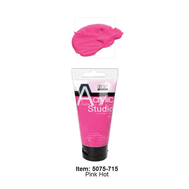 KCK Studio Acrylic 75ml / #715 Hot Pink